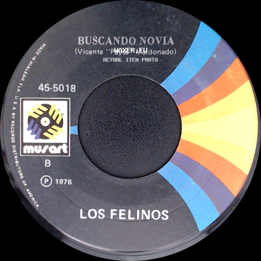 Los Felinos - Buscando Novia / Entre Suspiro Y Suspiro side A