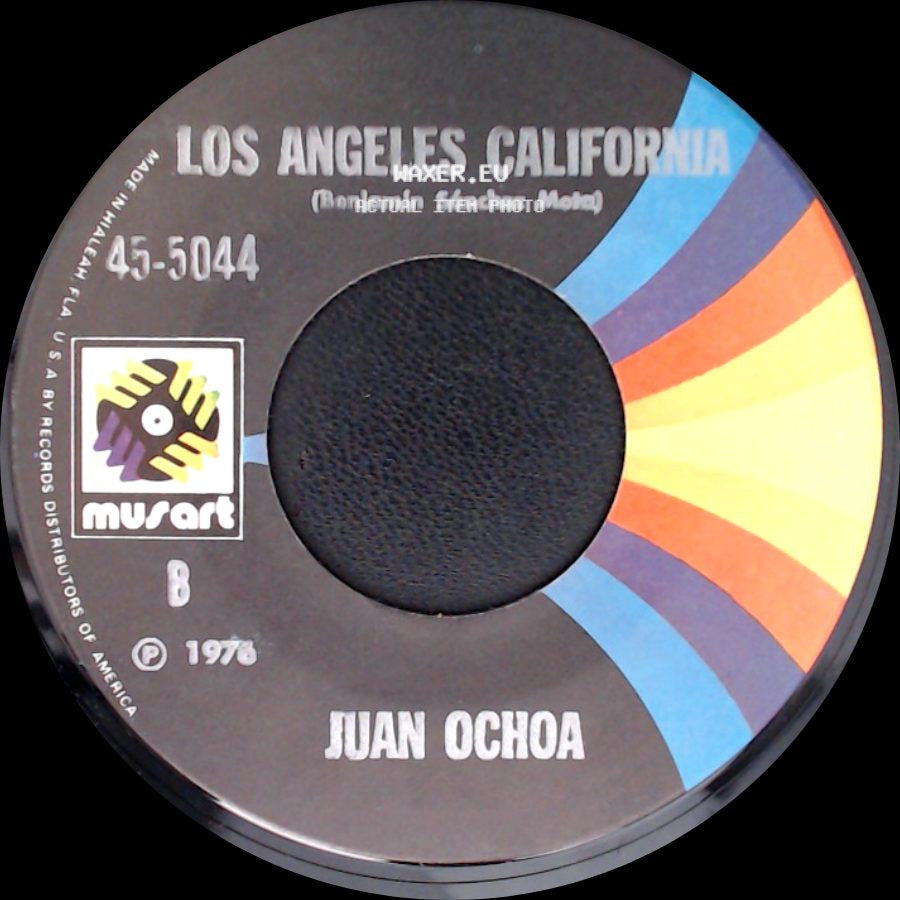 Juan Ochoa - Yo Soy Emilio Varela / Los Angeles California side B