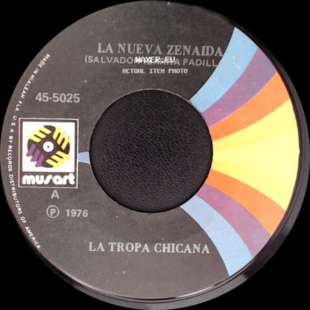 La Tropa Chicana - La Nueva Zenaida (Salvador Ibarra Padilla) / Estos Rivales side A