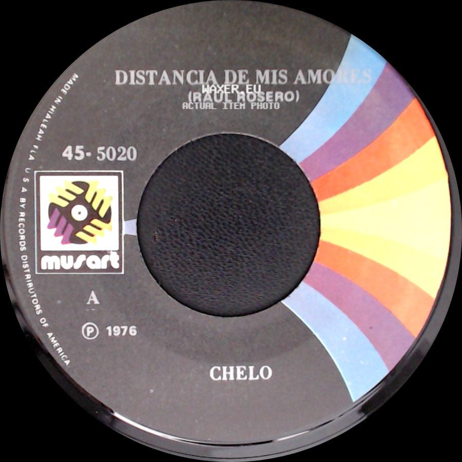 Chelo - Amor Estudiantil / Distancia De Mis Amores side B