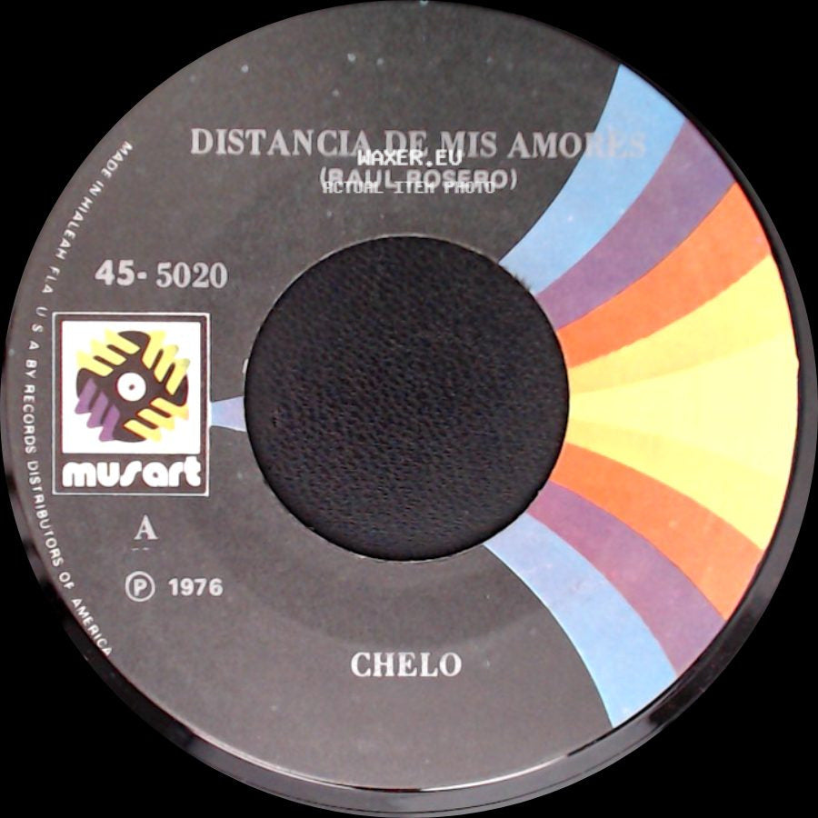Chelo - Amor Estudiantil / Distancia De Mis Amores side B