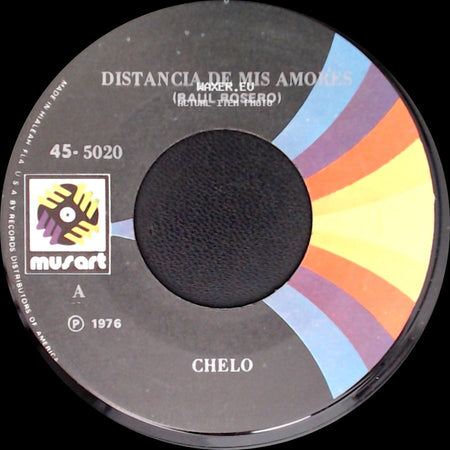 Chelo - Amor Estudiantil / Distancia De Mis Amores (Raul Rosero) side B