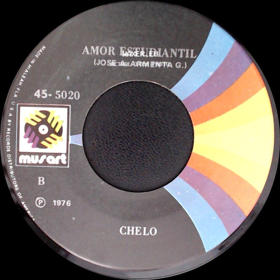 Chelo - Distancia De Mis Amores (Raul Rosero) / Amor Estudiantil side B