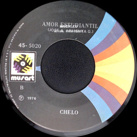 Chelo - Distancia De Mis Amores / Amor Estudiantil side B