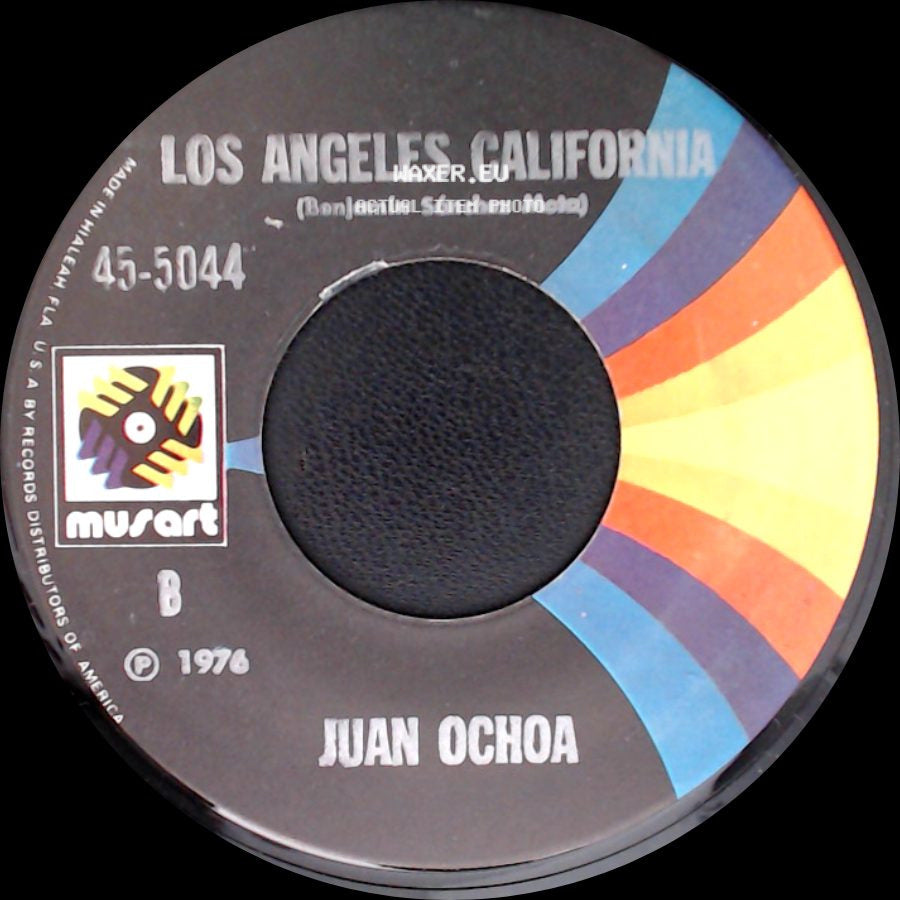 Juan Ochoa - Yo Soy Emilio Varela / Los Angeles California side B