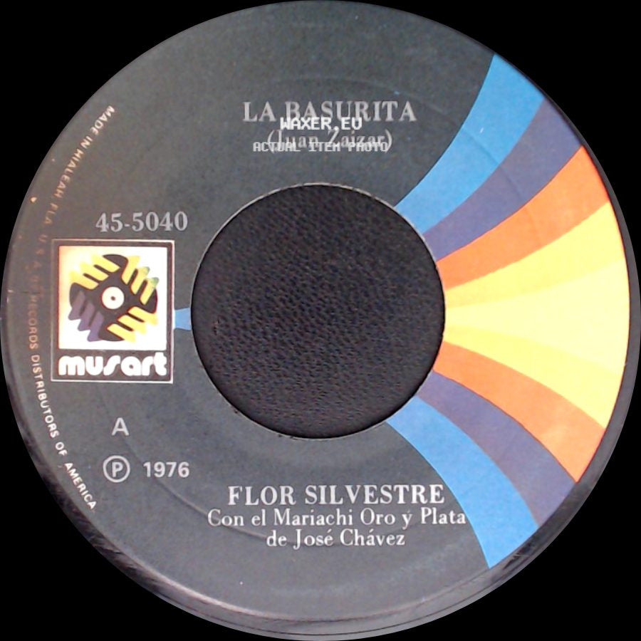 Flor Silvestre / Flor Silvestre Con El Mariachi Oro Y Plata De José Chávez - La Basurita / Nuestra Tumba side A