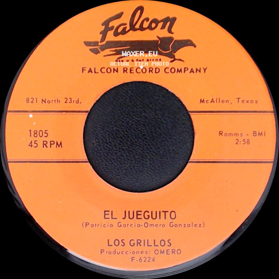 Los Grillos - El Jueguito / Solitario - Oh Lonesome Me side A