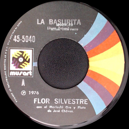 Flor Silvestre / Flor Silvestre Con El Mariachi Oro Y Plata De José Chávez. - Nuestra Tumba / La Basurita side B