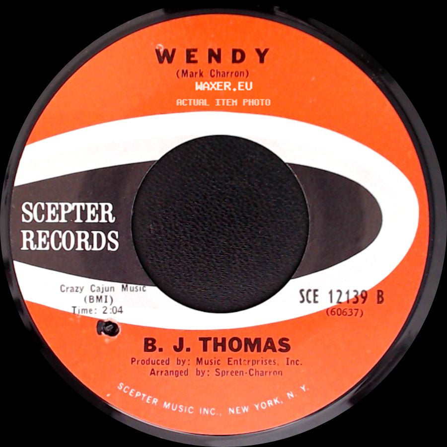 B. J. Thomas - Mama / Wendy side B