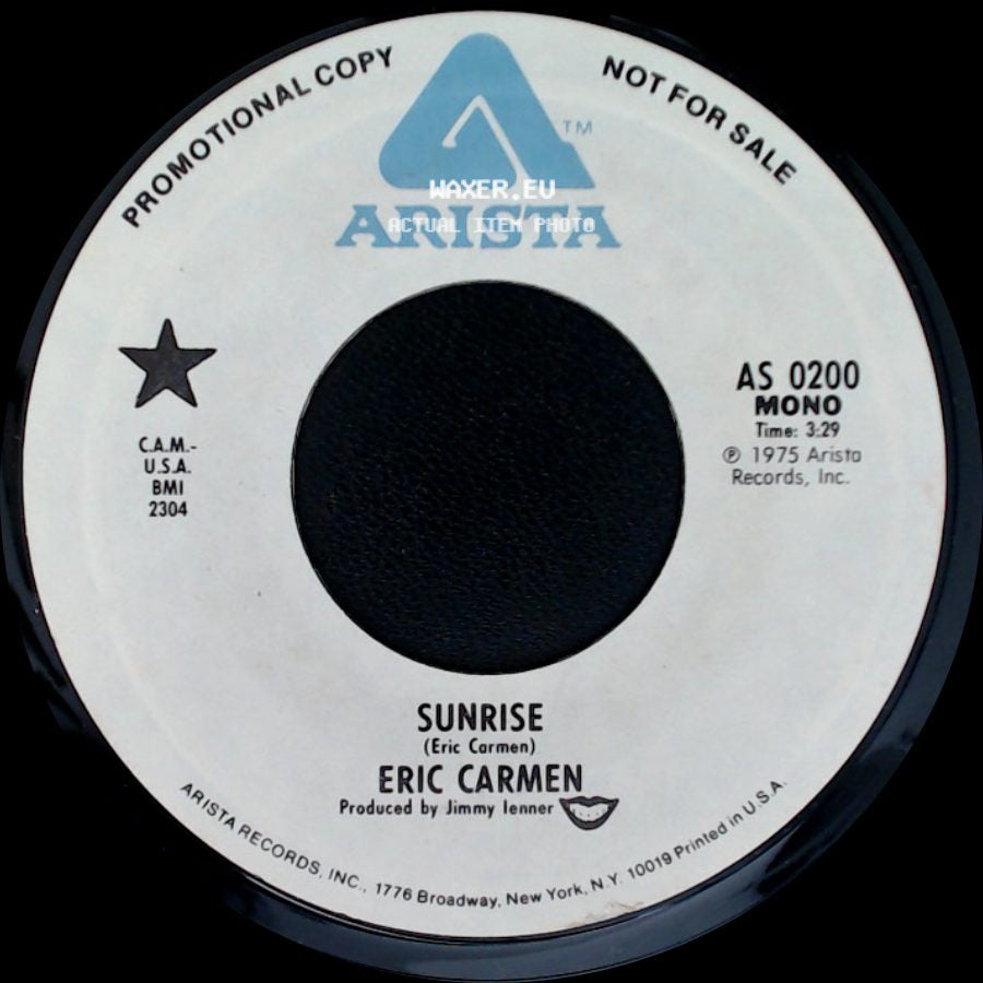 Eric Carmen - Sunrise / Sunrise side A