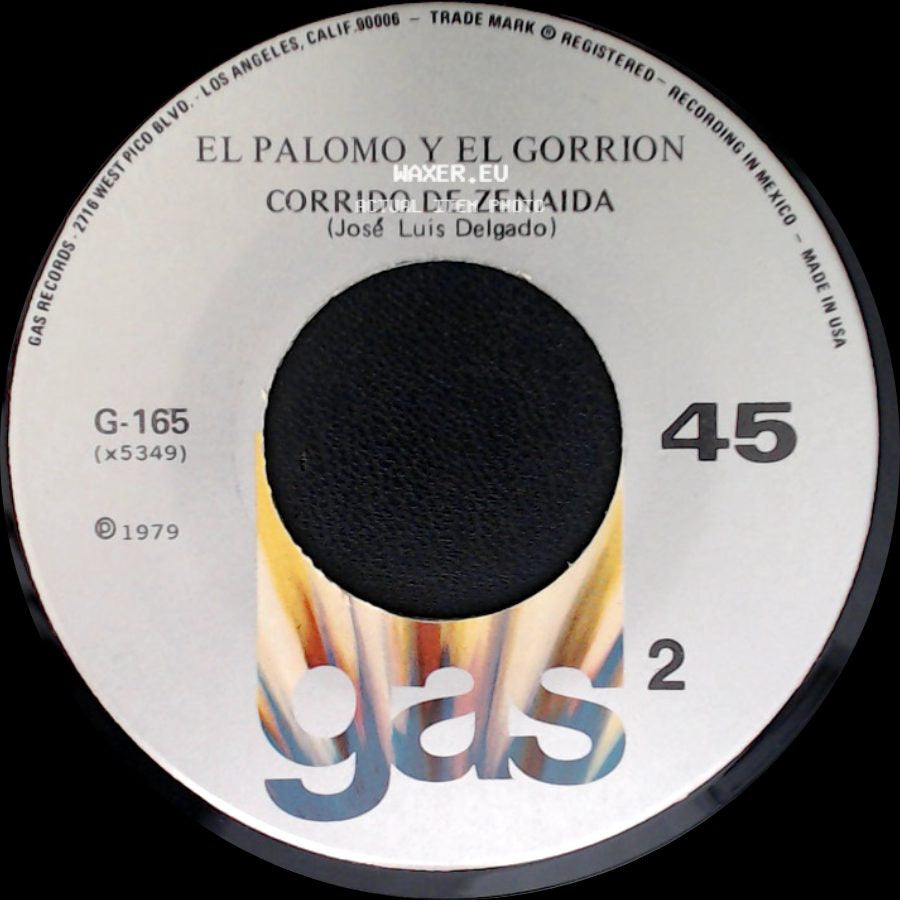 El Palomo Y El Gorrion - Corrido De Zenaida / Dos Puñaladas (El Gorrión) side A