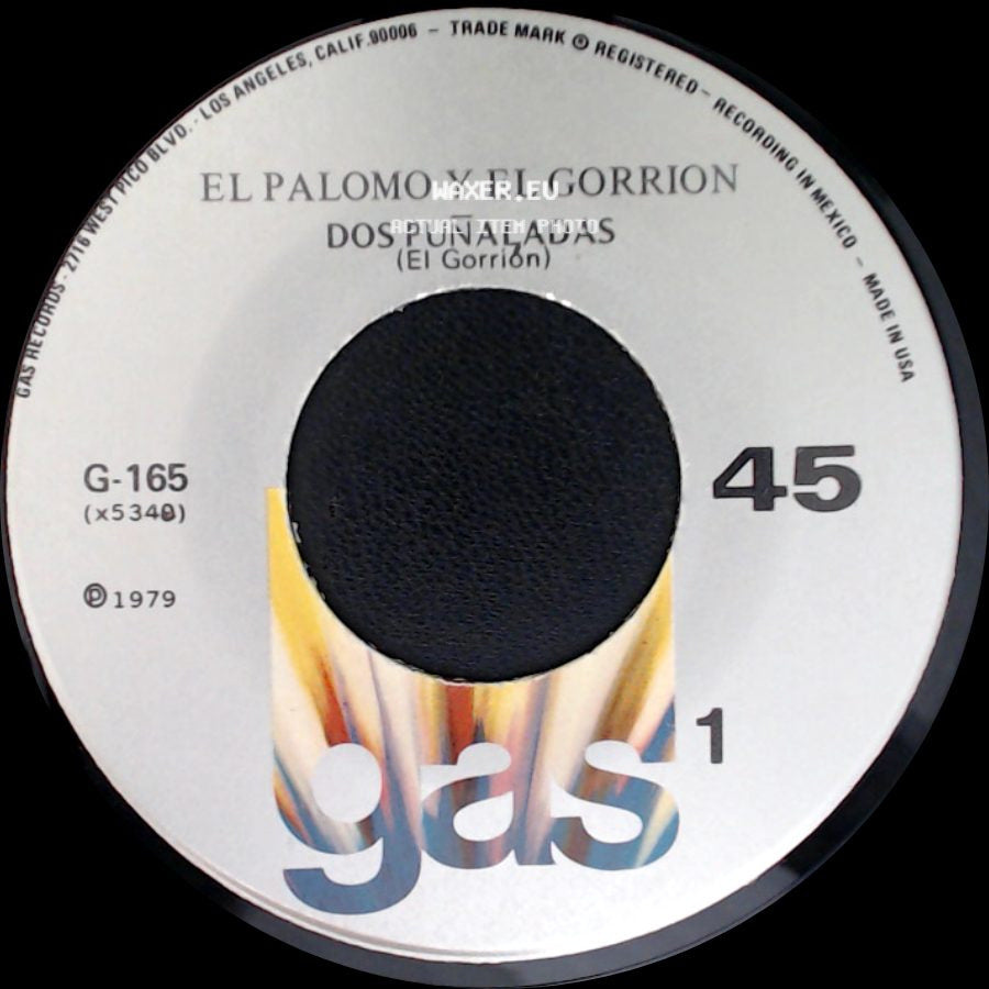 El Palomo Y El Gorrion - Corrido De Zenaida / Dos Puñaladas (El Gorrión) side B