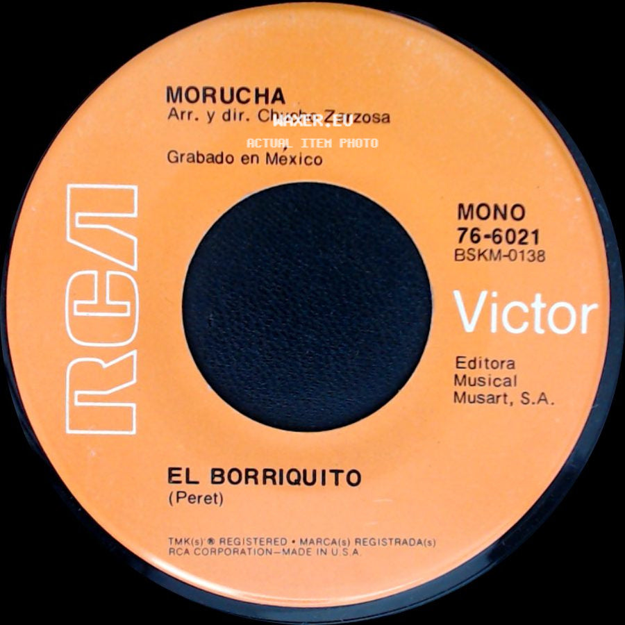 Morucha - El Borriquito / Donde Voy side A