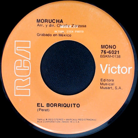 Morucha - El Borriquito / Donde Voy side A
