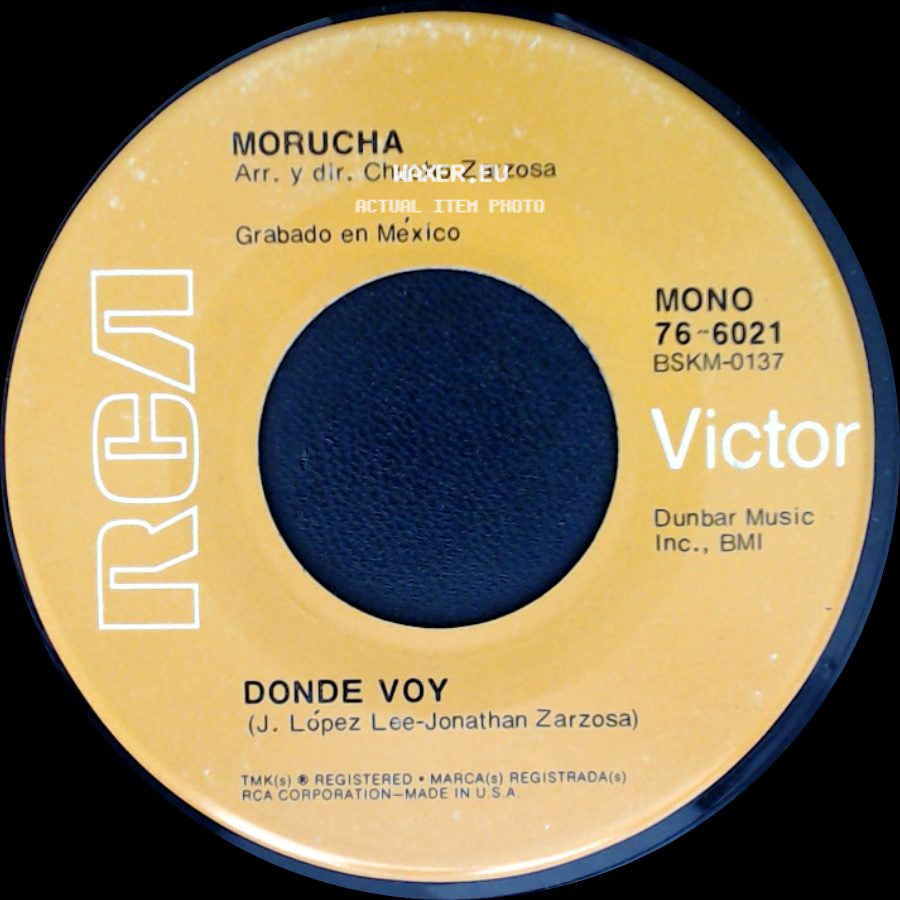 Morucha - El Borriquito / Donde Voy side B