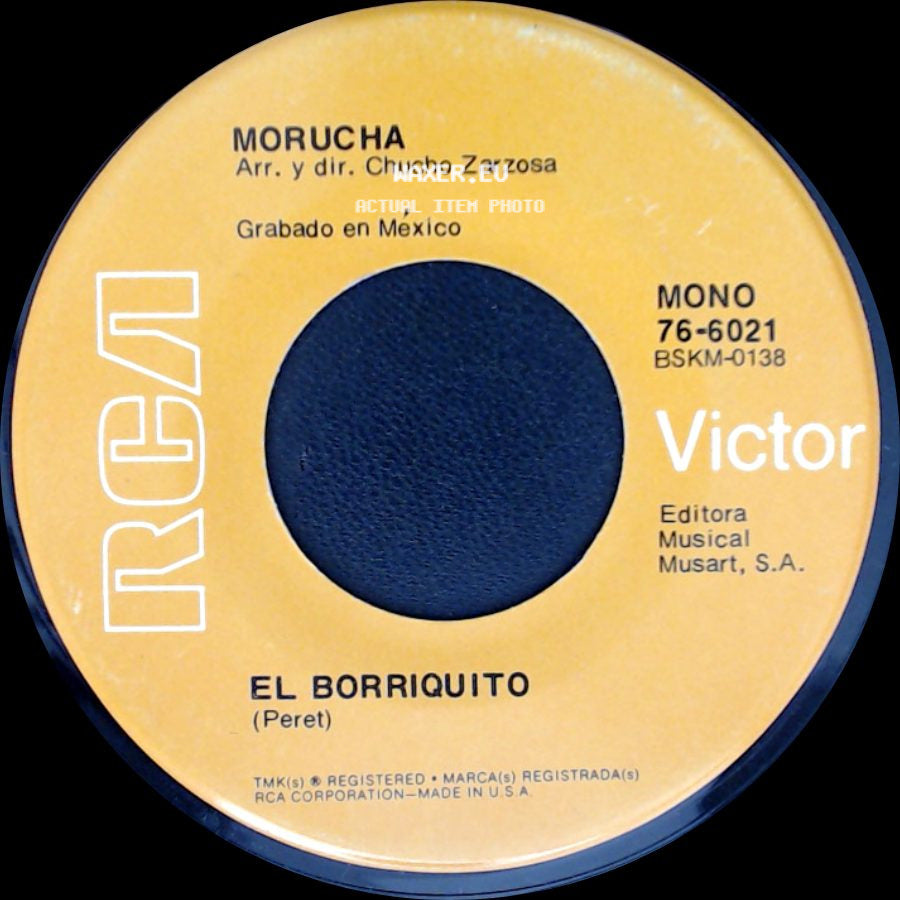 Morucha - Donde Voy / El Borriquito side B
