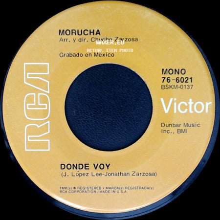 Morucha - Donde Voy / El Borriquito side A