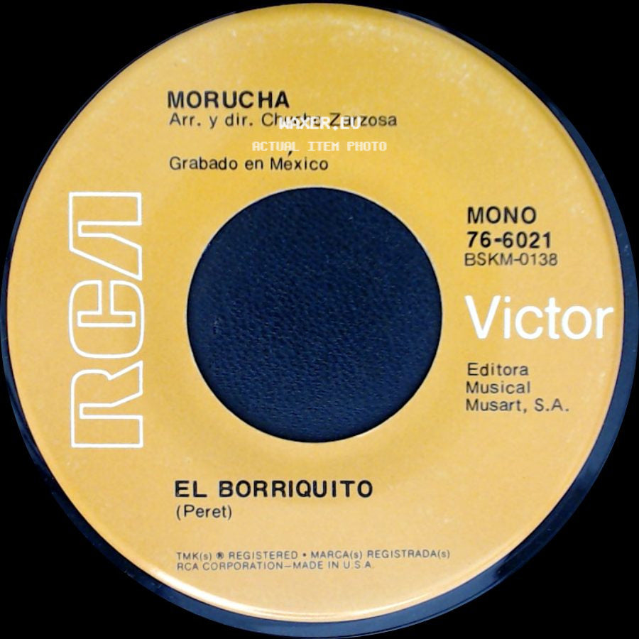 Morucha - Donde Voy / El Borriquito side B