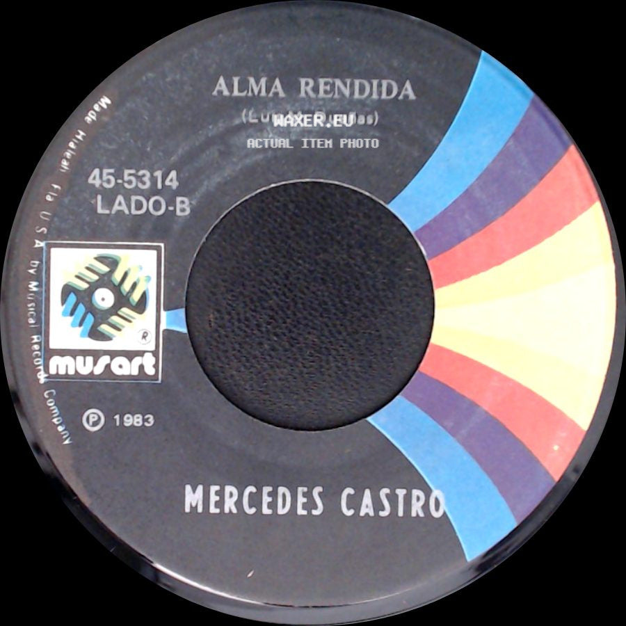 Mercedes Castro - Alma Rendida / Le Podras Negar El Nombre side A
