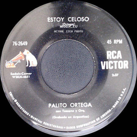 Palito Ortega - Estoy Celoso / Corazon Contento side A