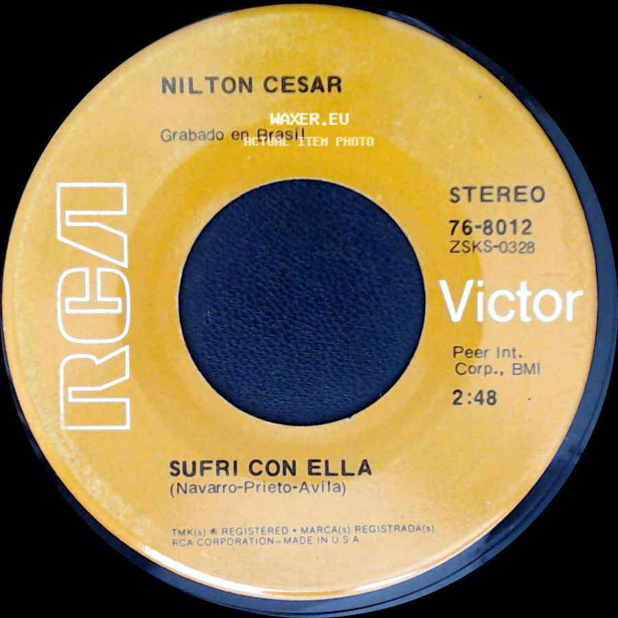 Nilton Cesar - Aleluya America / Sufri Con Ella side B