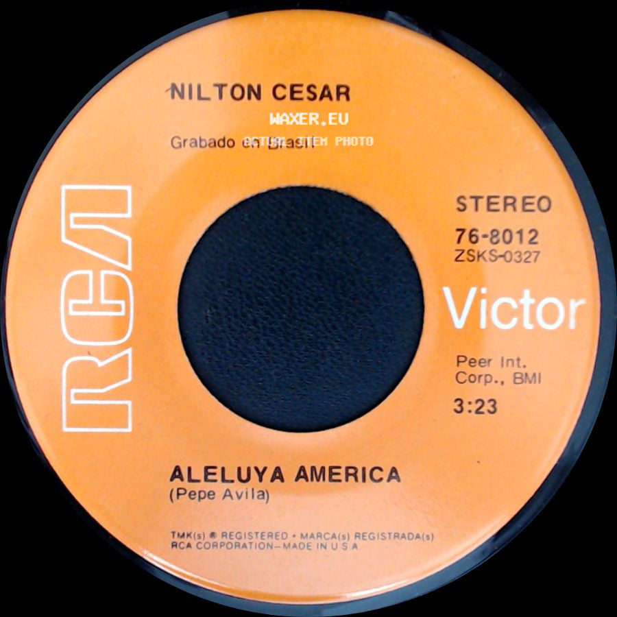 Nilton Cesar - Aleluya America / Sufri Con Ella side A