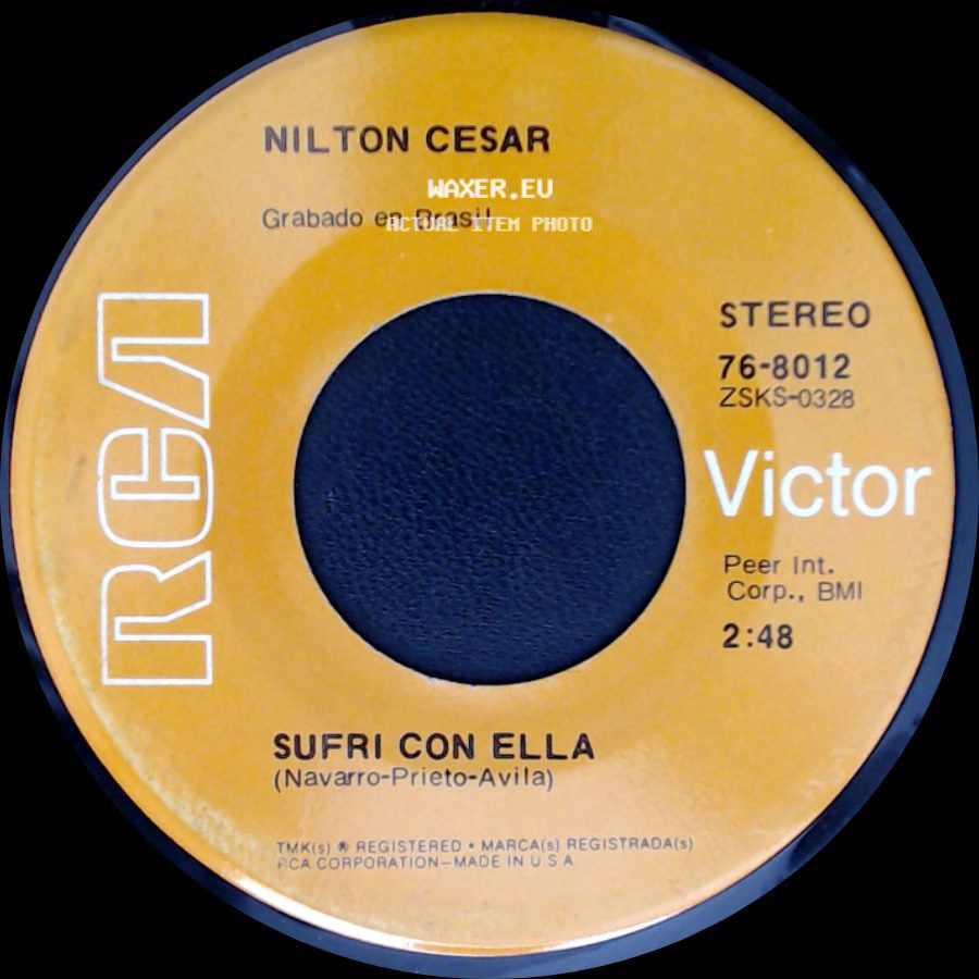 Nilton Cesar - Aleluya America / Sufri Con Ella side B