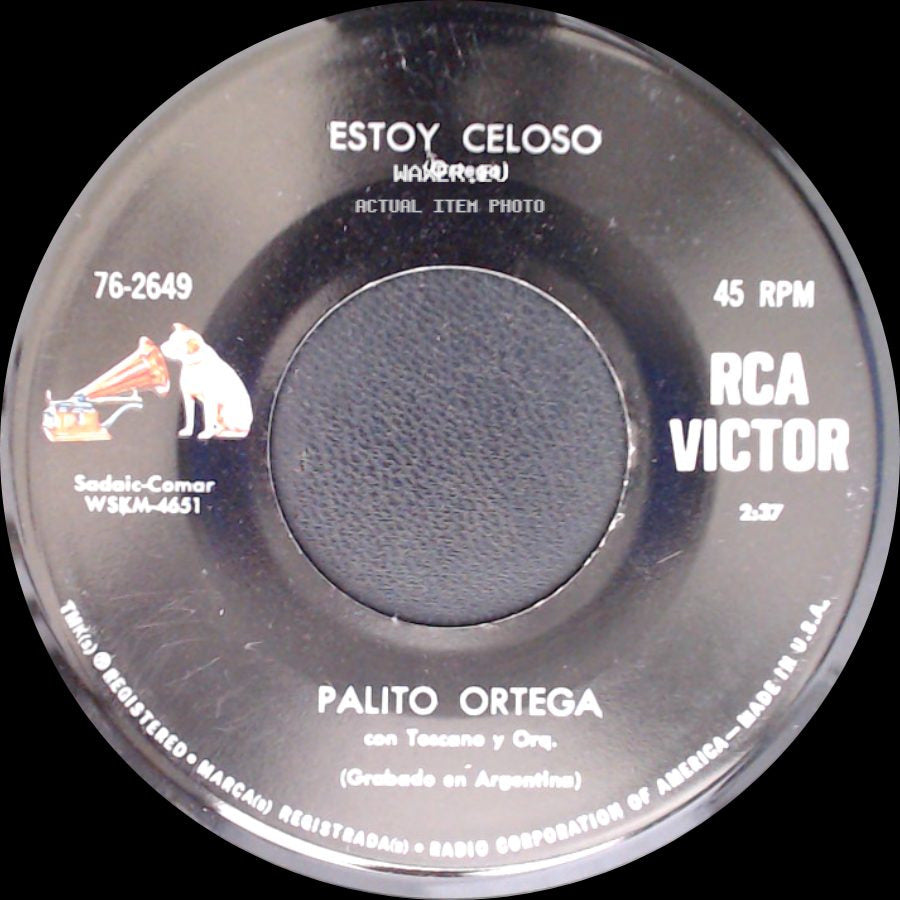 Palito Ortega Con Toscano Y Orq. / Palito Ortega - Corazon Contento / Estoy Celoso side B