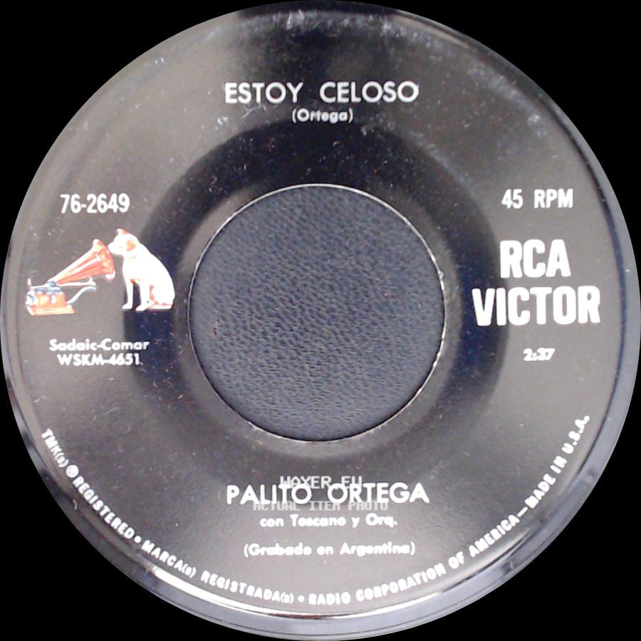 Palito Ortega - Estoy Celoso / Corazon Contento side A