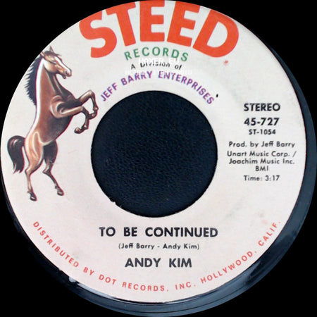 Andy Kim - To Be Continued / It's Your Life side A
