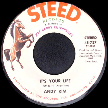 Andy Kim - It's Your Life / To Be Continued side A