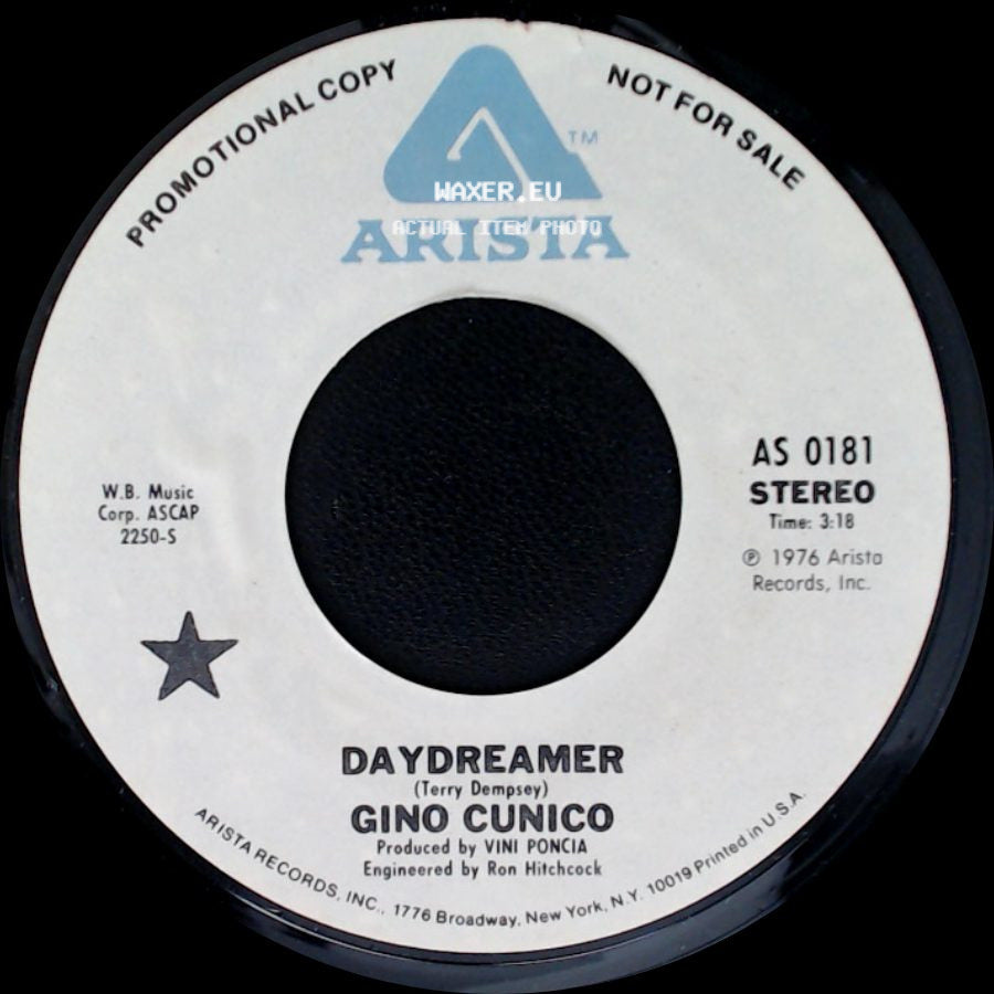 Gino Cunico - Daydreamer / Daydreamer side B
