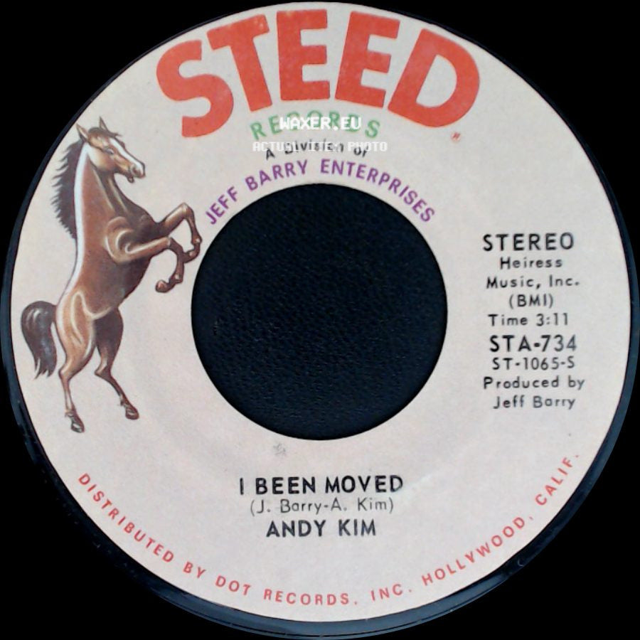 Andy Kim - I Been Moved / If I Had You Here side A