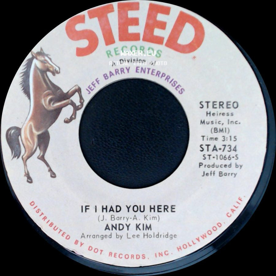 Andy Kim - I Been Moved / If I Had You Here side B