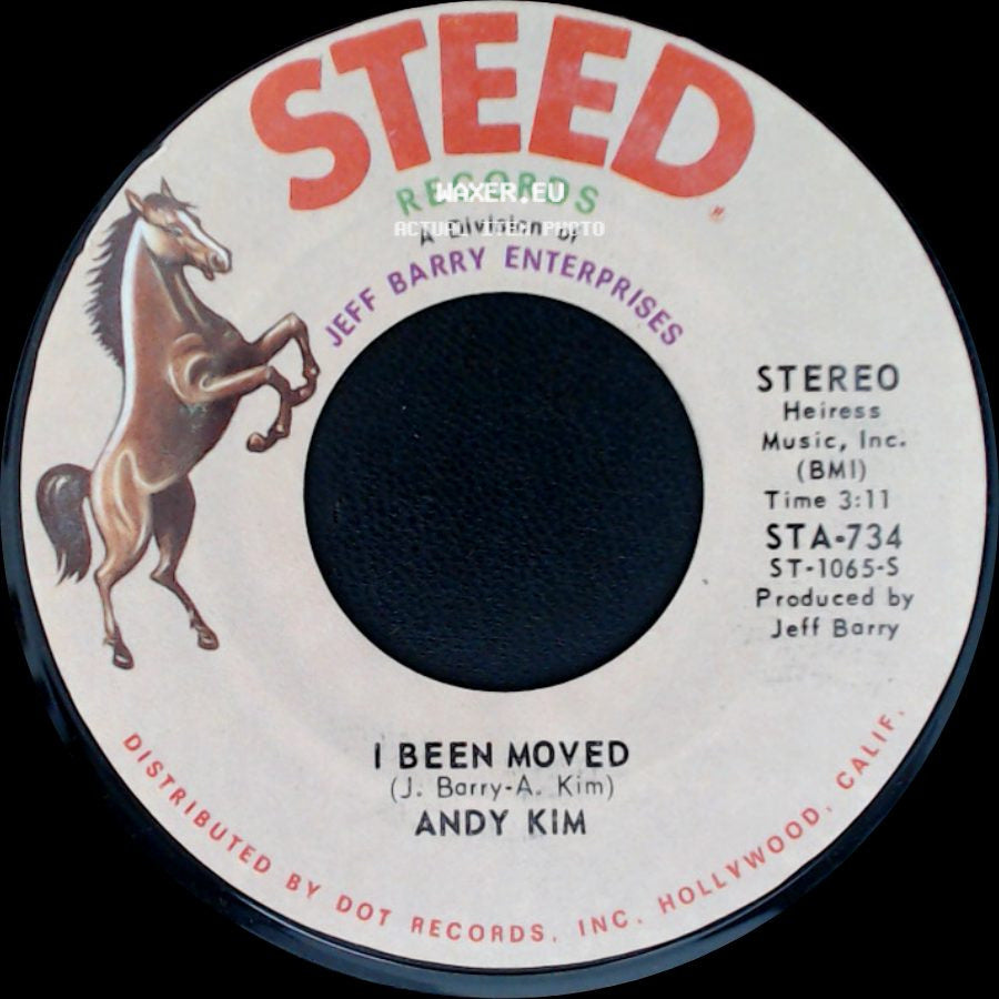 Andy Kim - I Been Moved / If I Had You Here side A