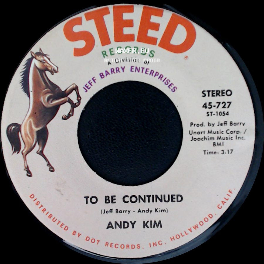 Andy Kim - To Be Continued / To Be Continued side A
