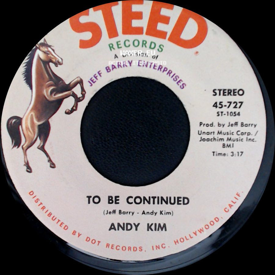 Andy Kim - To Be Continued / To Be Continued side B
