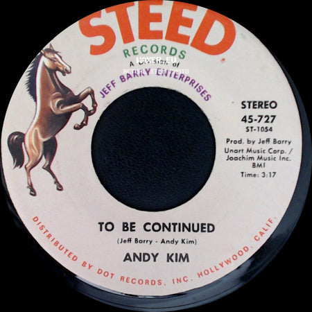 Andy Kim - To Be Continued / To Be Continued side B