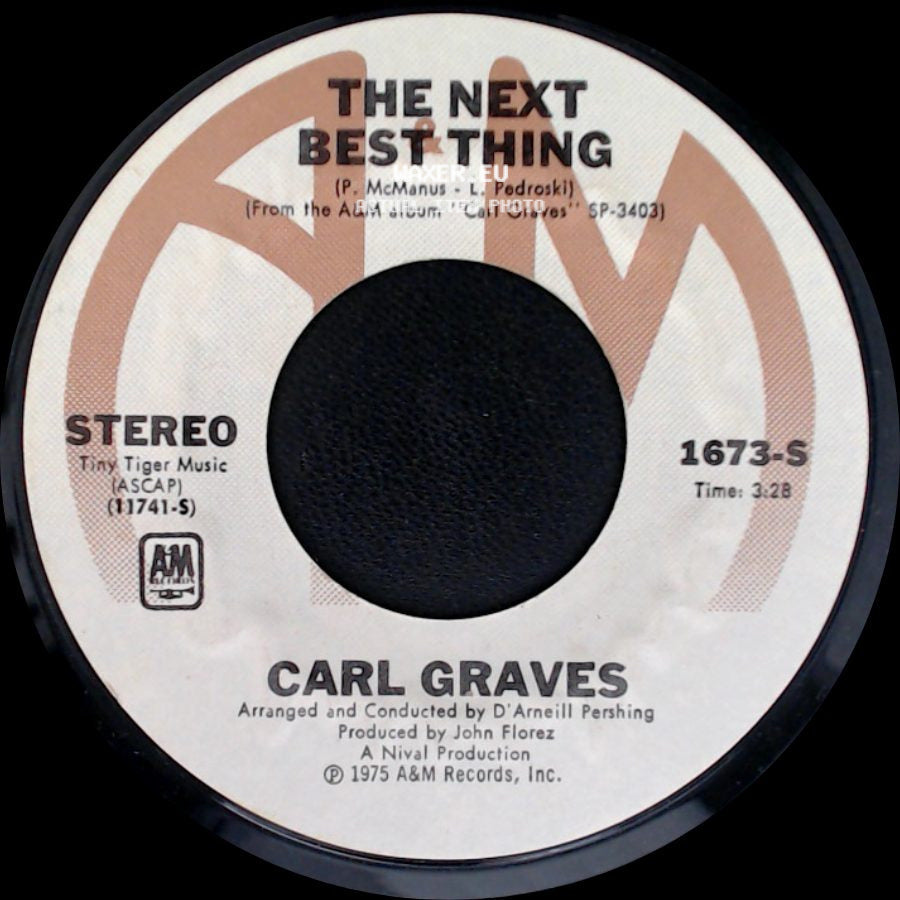 Carl Graves - The Next Best Thing / Brown Skin Love side A