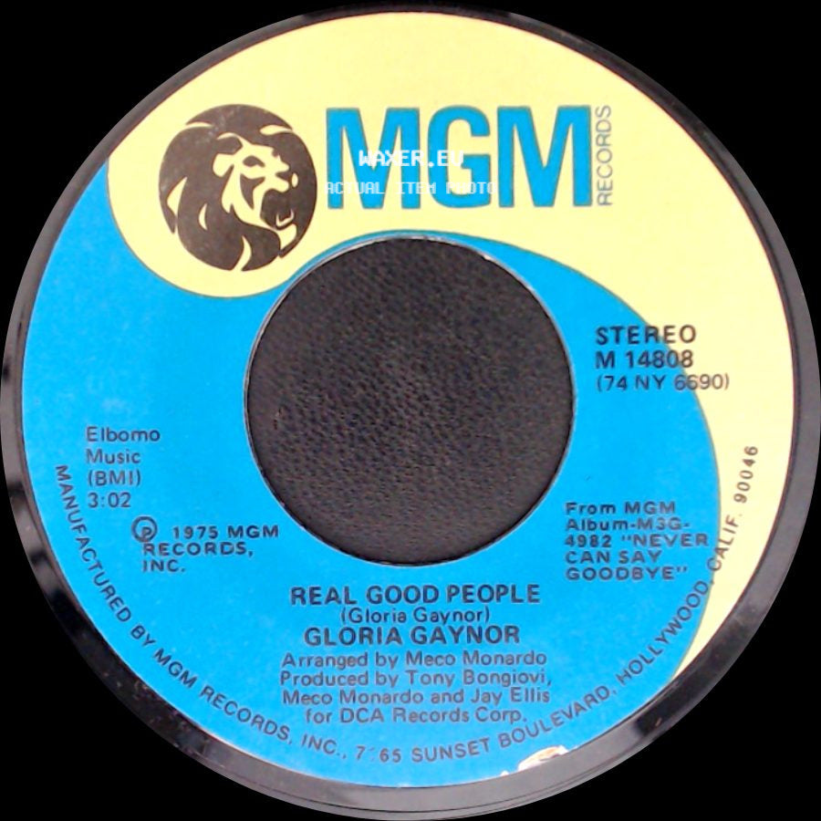 Gloria Gaynor - Real Good People / Walk On By side A