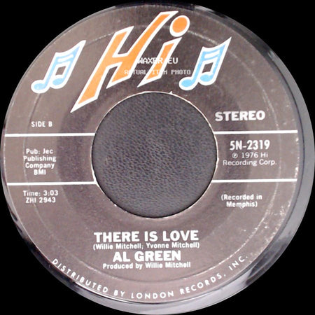 Al Green - Keep Me Cryin' / There Is Love side B