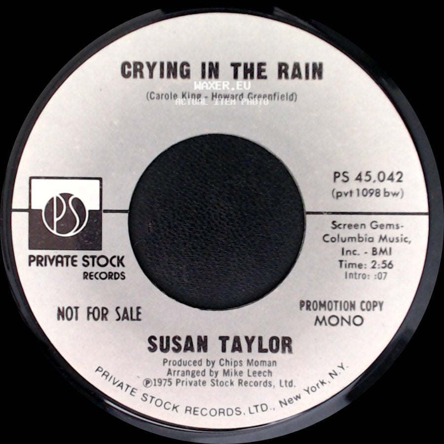 Susan Taylor - Crying In The Rain / Crying In The Rain side A