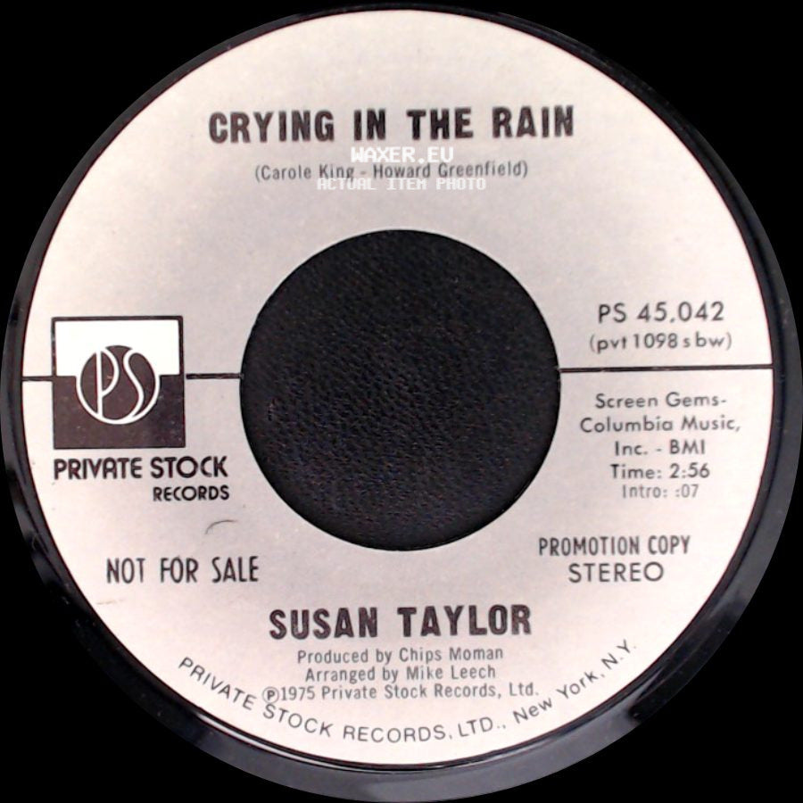 Susan Taylor - Crying In The Rain / Crying In The Rain side A