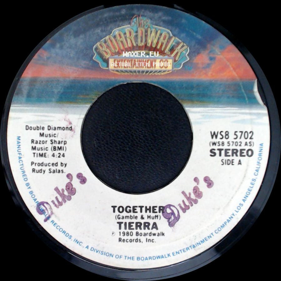 Tierra - Together / Zoot Suit Boogie / "In The Mood Theme" side A