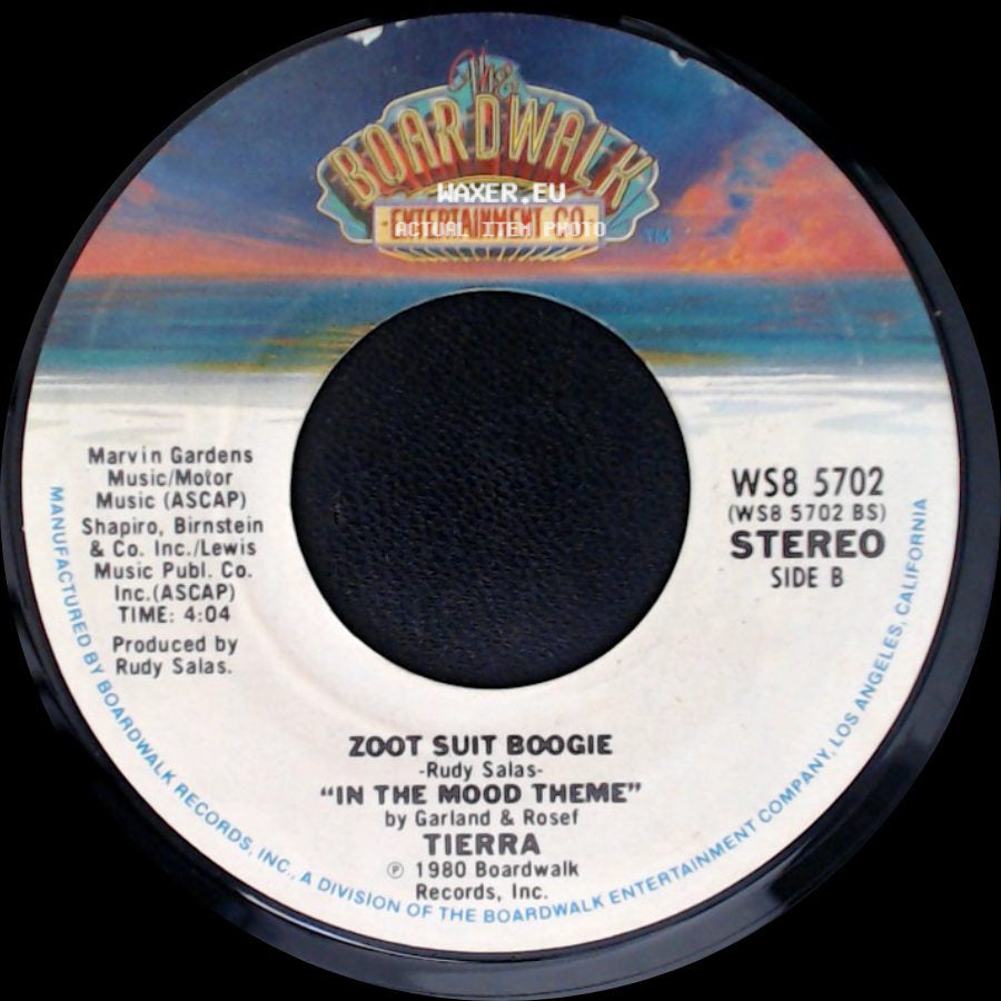 Tierra - Together / Zoot Suit Boogie - 'in The Mood Theme' side B