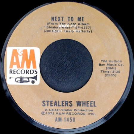 Stealers Wheel - Everyone's Agreed That Everything Will Turn Out Fine / Next To Me side B