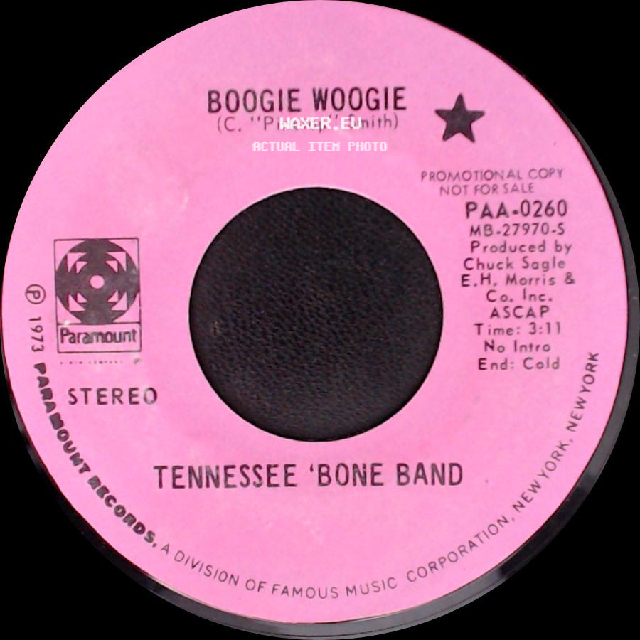 Tennessee 'bone Band - Bluegrass Trombones / Boogie Woogie side B