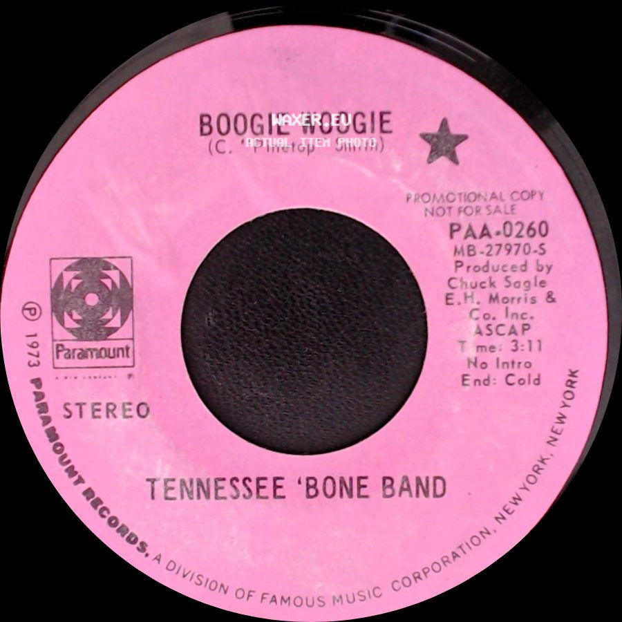 Tennessee 'bone Band - Bluegrass Trombones / Boogie Woogie side B