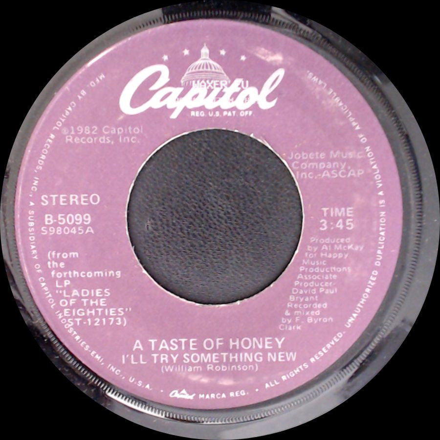 A Taste Of Honey - I'll Try Something New / Good-Bye Baby side A