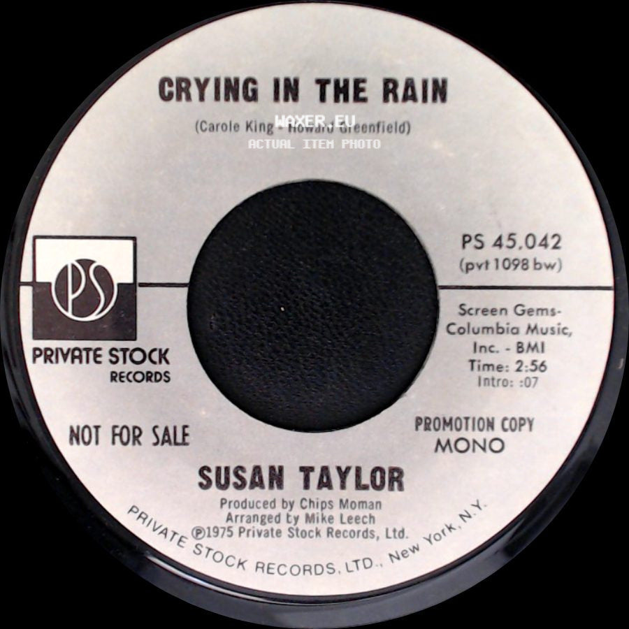 Susan Taylor - Crying In The Rain / Crying In The Rain side B